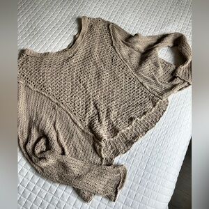 Free people crochet top